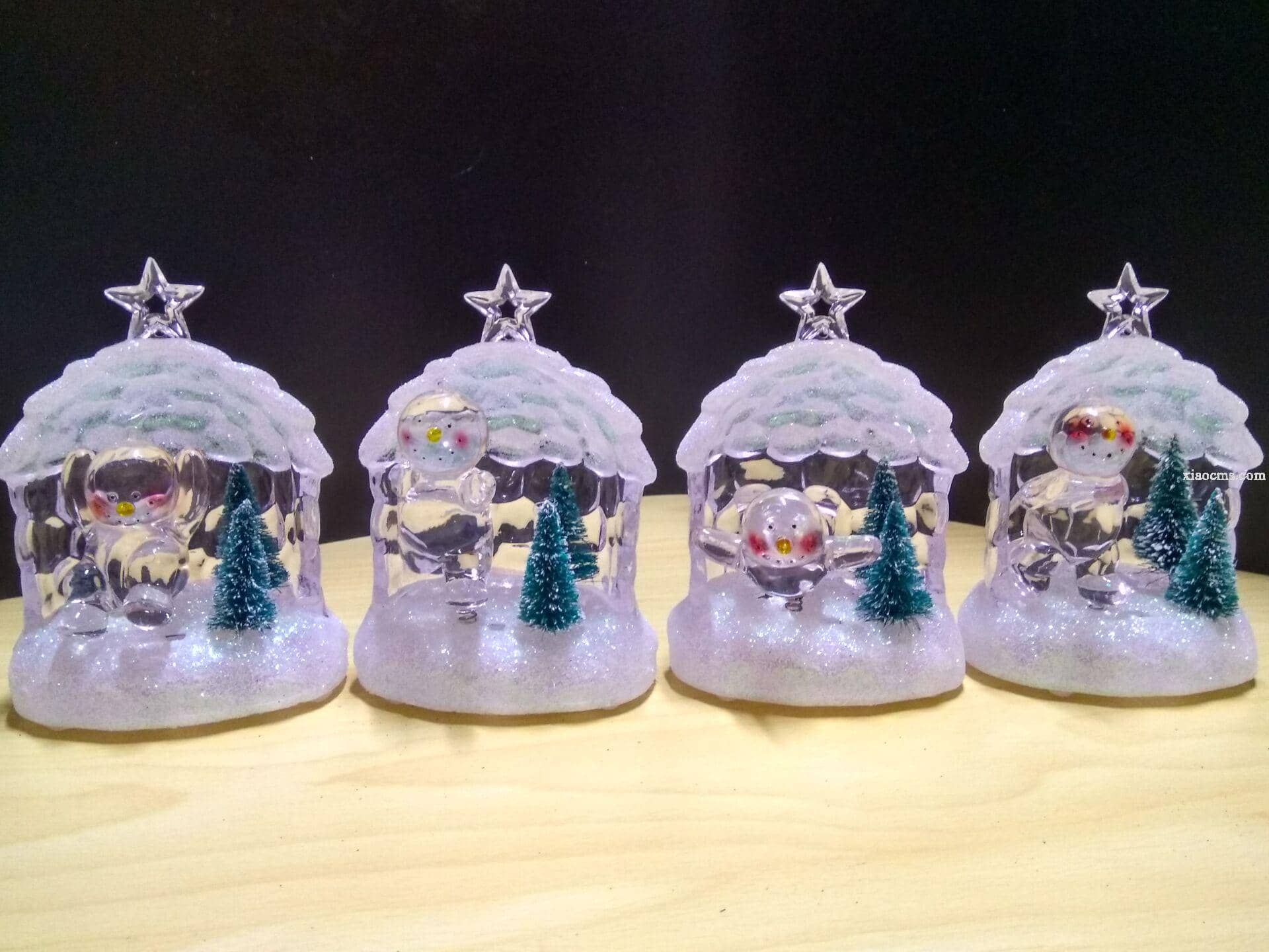 雪屋馬槽 圣誕裝飾品