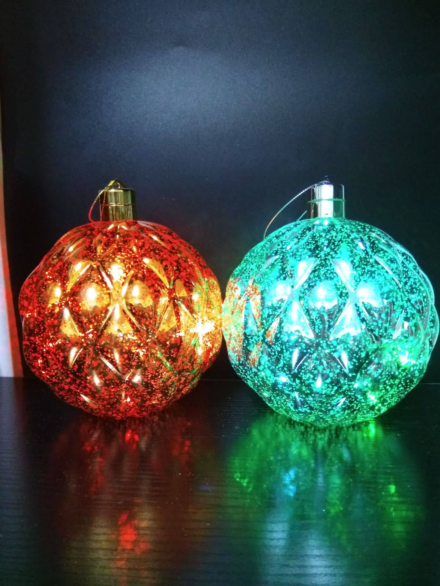 圣誕禮品七彩電鍍球